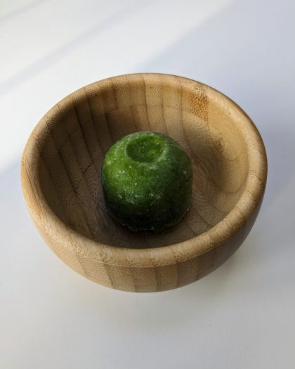 weaning frozen pea puree for baby