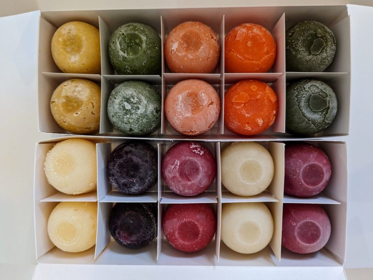 Mixed frozen vegetable puree for baby