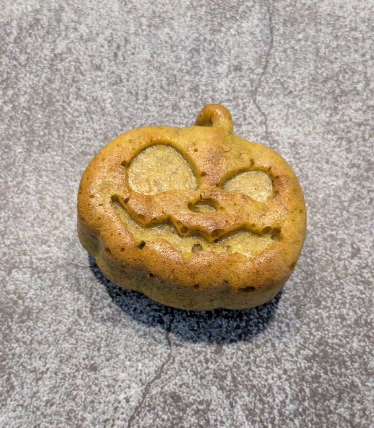 Pumpkin Oat Halloween Cakes