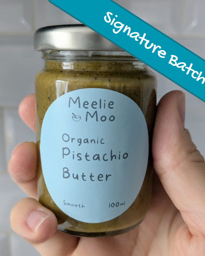 Unsalted pistachio butter