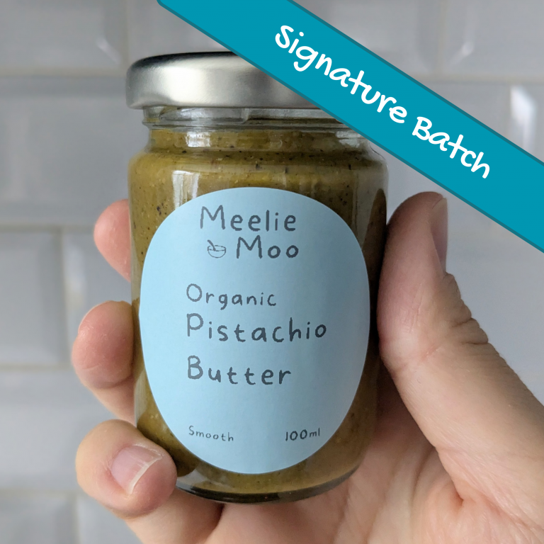 Unsalted pistachio butter